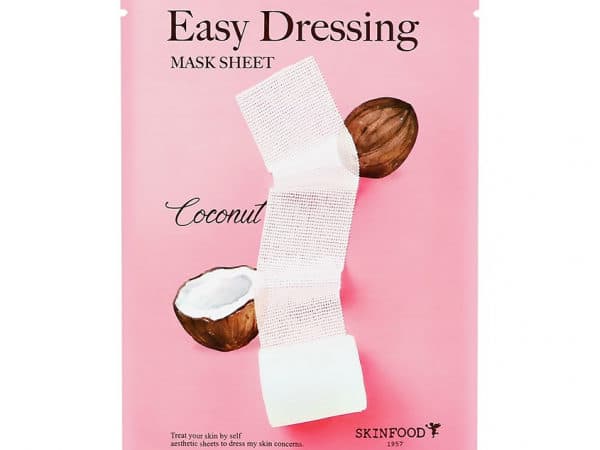 Маска для лица `SKINFOOD` EASY DRESSING с экстрактом кокоса (питательная) 37 г
