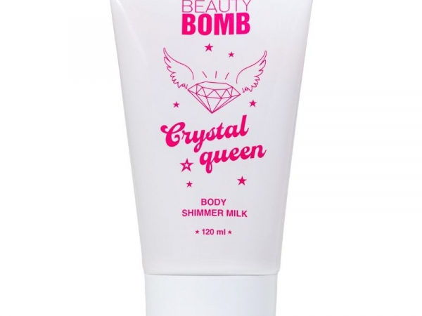 Молочко для тела с сиянием Beauty Bomb Crystal queen, 120 мл