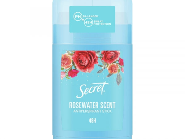 Твердый антиперспирант Secret Rosewater scent, 40 мл