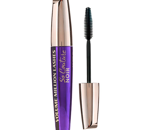 Тушь для ресниц `LOREAL` VOLUME MILLION LASHES SO COUTURE NOIR объем и разделение тон экстрачерный