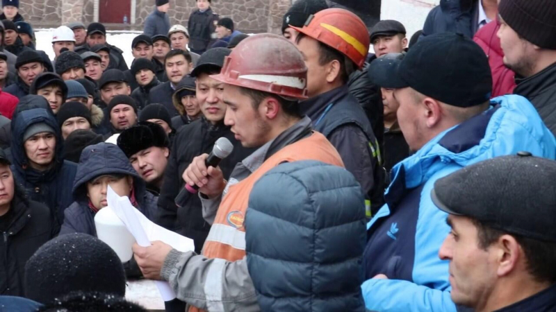 Рабочие «Казахмыса» вышли на забастовку