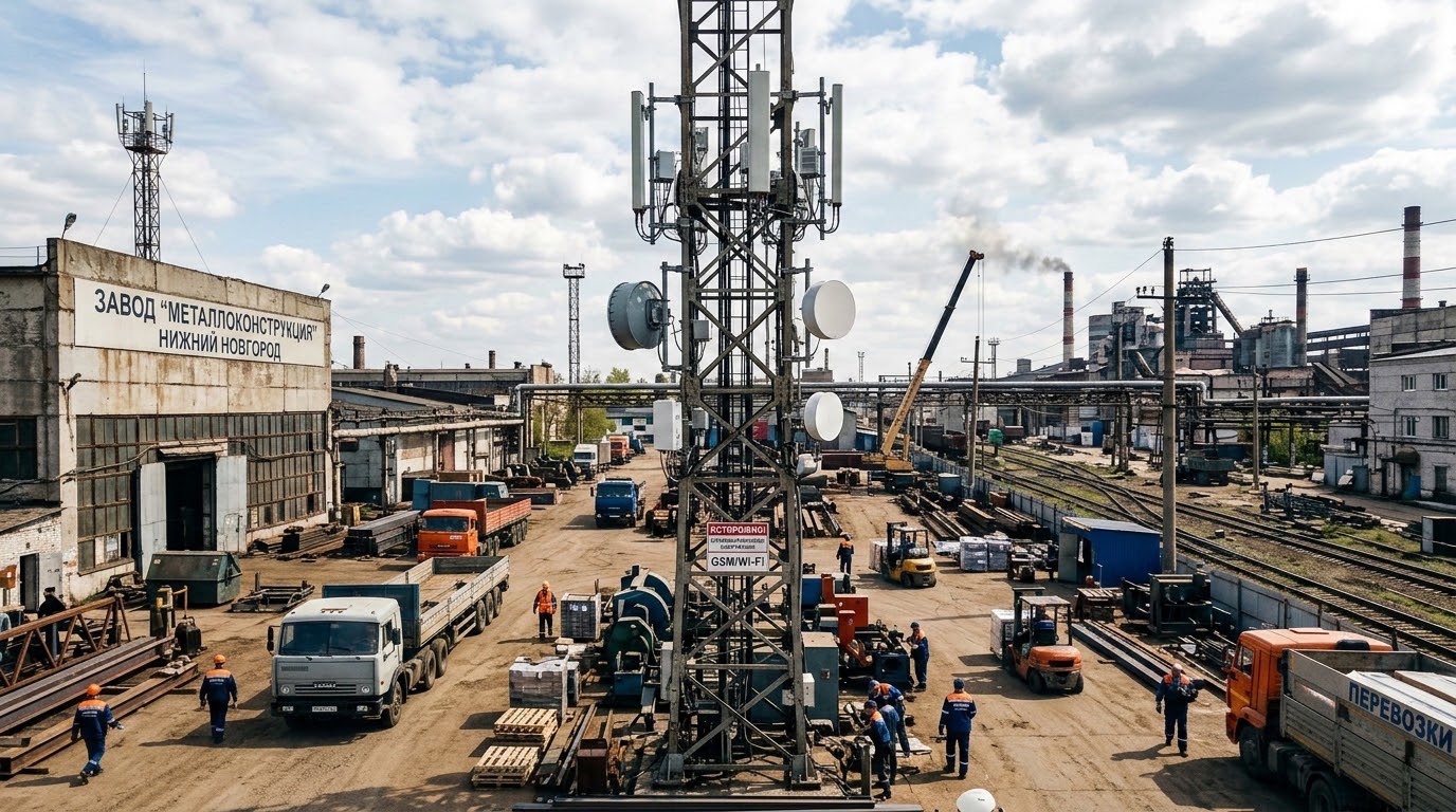 Мачты под GSM и Wi-Fi антенны изготавливаются по индивидуальным размерам и доставляются по России