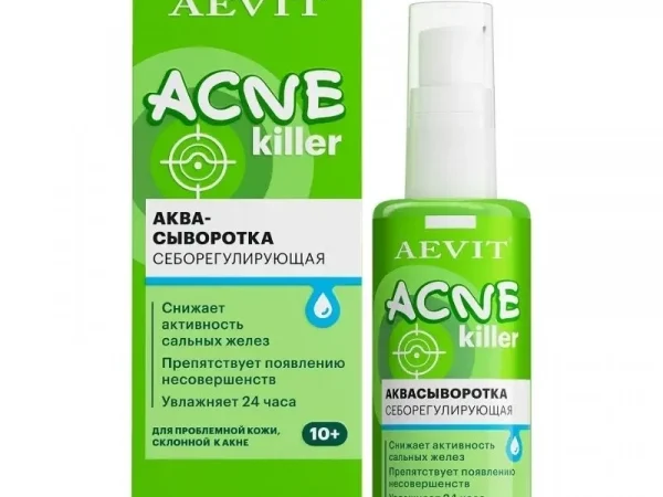 Сыворотка Aevit Acnekiller себорегулирующая, 40 мл
